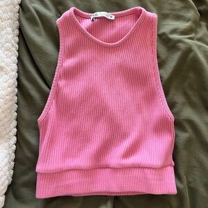 ZARA pink top